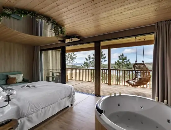 Cabaña con jacuzzi privado en Galicia Cabaña con jacuzzi privado en Galicia